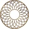 Ekena Millwork Cannes Architectural Grade PVC Pierced Ceiling Medallion, Antiqued Bronze, 36"OD x 12 1/4"ID x 1"P CMPP36CNABZ - alternate 1